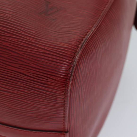 LOUIS VUITTON Epi Speedy 30 Hand Bag Castilian Red M43007 LV Auth 76072 - Picture 9 of 16